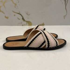 rag & bone pink combo slides